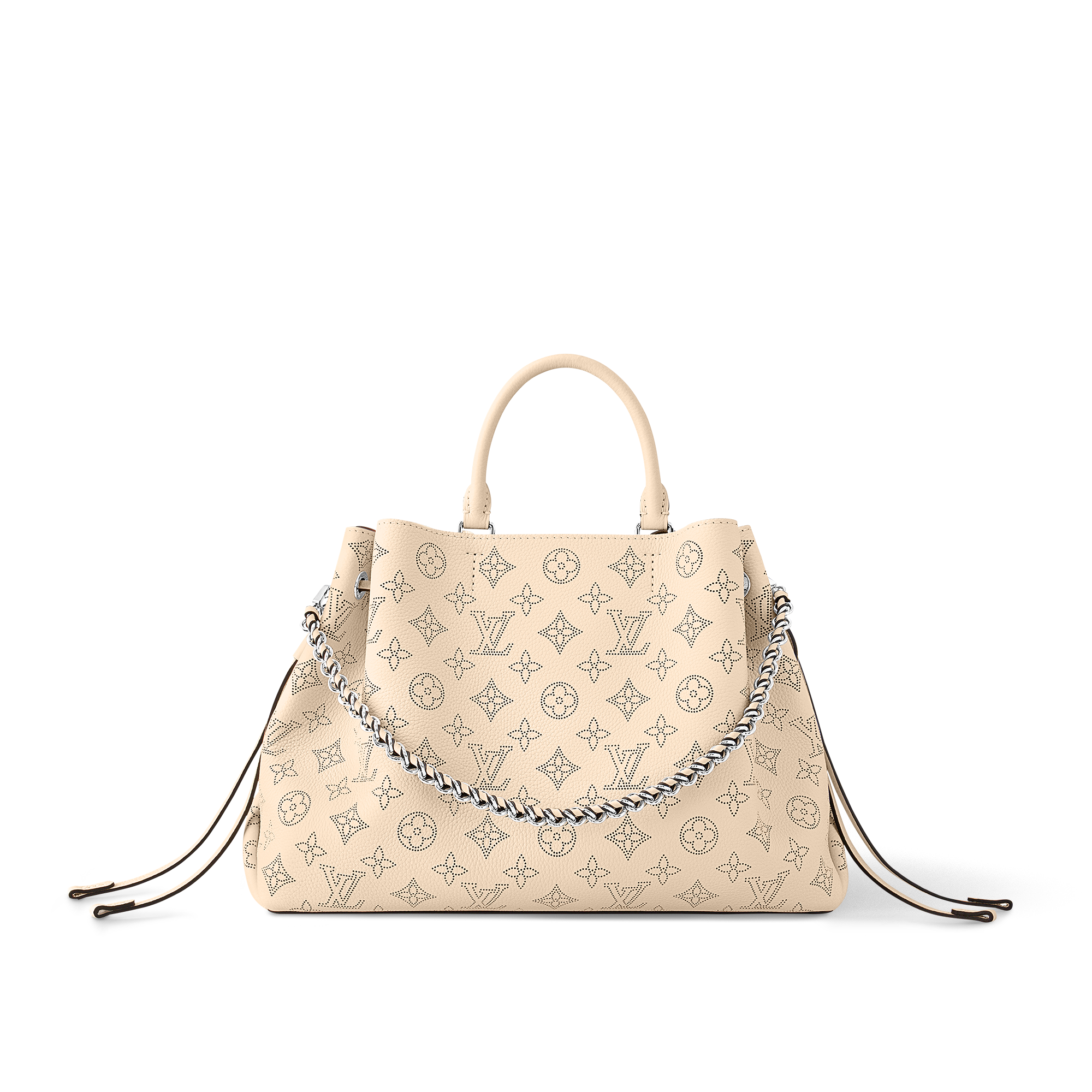 Bella Tote Bag - Luxury Mahina Leather Beige | LOUIS VUITTON